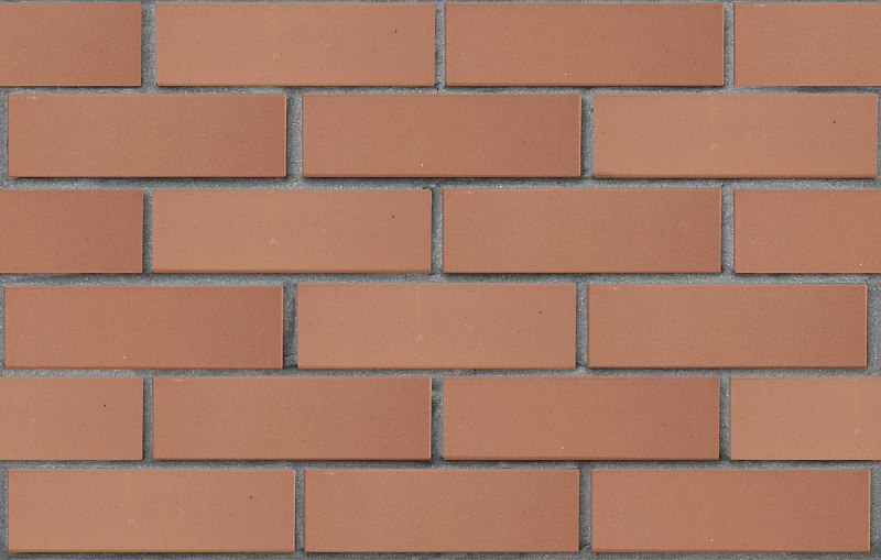 Кирпич лицевой пустотелый светло-коричневый гладкий