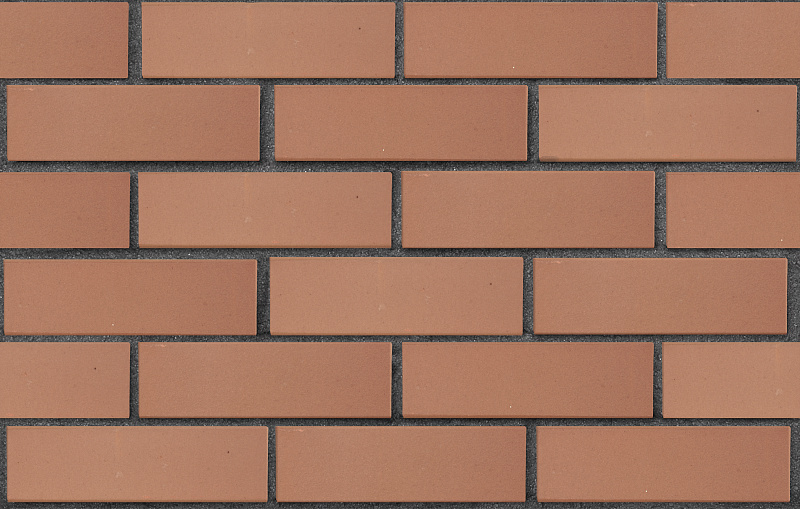 Кирпич лицевой пустотелый светло-коричневый гладкий