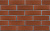 Кирпич лицевой пустотелый тёмно-красный рустик