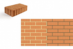 Кирпич одинарный полнотелый рядовой М 200 